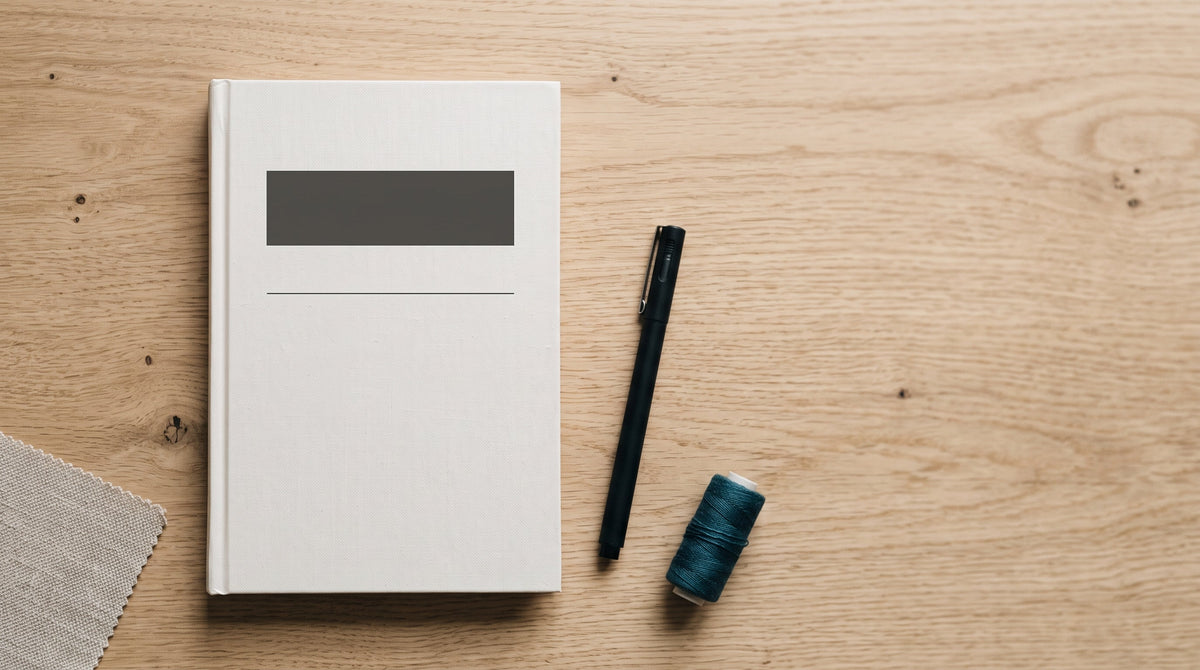 An ebook cover with a blank author name line, ready to rebrand